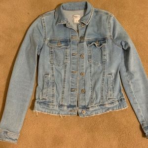 Bershka light wash denim jacket